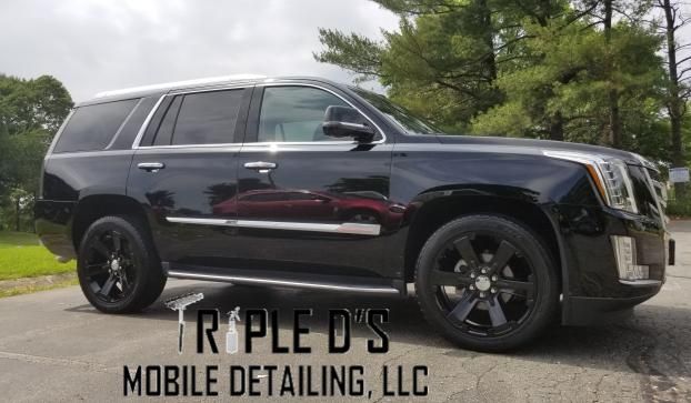 An employee at Triple D's Mobile Detailing, LLC